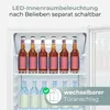Bomann® Kühlschrank mit Glastür |  | 143cm | Produktbild-Vorschau 4