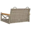 Ławka Bujana, Szara, 63X62X40 Cm, Polirattan Lumarko! Podgląd zdjęcia produktu 6