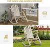 Silla mecedora Outsunny, sillón oscilante, silla de jardín, Vista previa de la imagen del producto 7