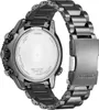 The back of a watch with a metal band. Produktbild-Vorschau