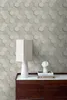 Origin Wallcoverings Tapete 3D Wabenmuster Hellgrau 53 cm x Produktbild-Vorschau 3