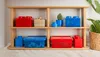 LEGO 40090804 LEGO STORAGE BRICK 4 TOP LID, rosso Anteprima dell’immagine prodotto 5