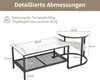 ProximaX Couchtisch Set, rechteckiger Tisch und Produktbild-Vorschau 7