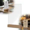 Tabliczka Informacyjna Reklamowa Z Plexi A4 33X21Cm Stojak Podgląd zdjęcia produktu 1