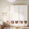 Merax Kinder-Kleiderschrank*2, mit Katzenbett, Produktbild-Vorschau 2