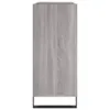 vidaXL Plattenschrank Grau Sonoma 84,5x38x89 cm Produktbild-Vorschau 5