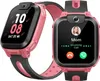 Two pink smartwatches for children are displayed against a black background. One smartwatch shows the time '10:08' and 'SAT 20'. The other smartwatch displays an incoming call from 'Mom' with options to answer or decline. Náhled obrázku produktu