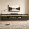 MODFU TV Lowboard Schwarz,für 75 Zoll,TV-Schrank Hochglanz Produktbild-Vorschau 2