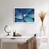 Poster - Poster ohne Rahmen - Agave Blau Blume - 70x50 cm - Produktbild-Vorschau 5