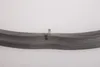 A close-up, isolated view of a curved gray rubber gasket with a small metal clip attached. Produktbild-Vorschau