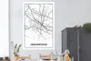 MuchoWow® Poster Karte - Ibbenbüren - Karte - Stadtplan Produktbild-Vorschau 2