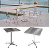 Esstisch | quadratischer Bistrotisch  Aluminium Produktbild-Vorschau 2