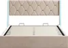 Letto imbottito ProximaX 160x200cm con LED e rete a doghe, Anteprima dell’immagine prodotto 8