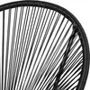 Lot de 2 chaises de jardin Santana - noir Voir les images du produit 8