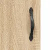 vidaXL Armadio a muro rovere Sonoma 60x31x60 cm materiale Anteprima dell’immagine prodotto 10