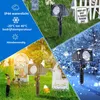 3D-Halloween-Projektor, rotes Spinnennetz, LED, wasserdicht, Timer Productafbeelding-voorbeeld