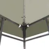 vidaXL Toit de pavillon 310 g/m² 3×3 m Beige Voir les images du produit 11