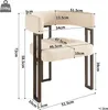 Flieks Esszimmerstühle 6er-Set, Stuhl Essstühle aus Produktbild-Vorschau 5