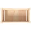 vidaXL Fioriera 60x31x31 cm in legno di pino massiccio Anteprima dell’immagine prodotto 8