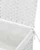 vidaXL Cesto per la biancheria con coperchio Bianco Anteprima dell’immagine prodotto 10