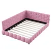 Lit rembourré INONEFT 140x200 cm avec LED et port USB, Voir les images du produit 11
