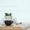 Lanterne Relaxdays, set da 12, in vetro, contenitori per Anteprima dell’immagine prodotto 5