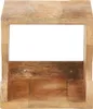 vidaXL Nástěnný stojan na kola 35x25x25 cm hrubé mango Náhled obrázku produktu 1