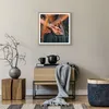 Gerahmtes Poster - Rahmen in heller Eiche - Frau Hände Produktbild-Vorschau 7
