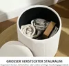 HOMCOM  Tabouret avec rangement, tabouret pliable avec Voir les images du produit 4