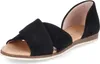 Apple of Eden Damen Sandalen CHIUSI Schwarz Rauleder Größe: Produktbild-Vorschau 2