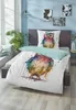 Biberna Bettwäsche Eule 44484-008 bunt 135x200 cm + 80x80 Produktbild-Vorschau 9