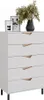 Commode avec tiroirs Vicco Marelle Blanc/Artisan 76x120cm Voir les images du produit 6