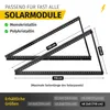 118 cm Solarpanel Halterung schwarz Solarmodul Befestigung Produktbild-Vorschau 4