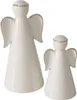2 porcelánové figúrky VELIDEN, bieli anjeli Náhľad obrázku produktu 6