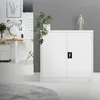 ML-Design Aktenschrank abschließbar, 90x40x90 cm Weiß, Produktbild-Vorschau 7