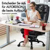 Krzesło biurowe ALFORDSON z podwójną poduszką, krzesło Podgląd zdjęcia produktu 10