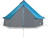 vidaXL Tipi-Familienzelt 6 Personen Blau Wasserdicht Produktbild-Vorschau 5