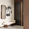 Schlüsselbrett Holz mit Ablage Schlüsselhalter mit 7 Haken Produktbild-Vorschau 3