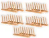 Kesper 58293 | 5 er Set Tellerständer aus Bambus, 25 x 14 x Produktbild-Vorschau 1