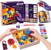 OKTO FREEDOM Bastelset DIY Blumen mit Holzrahmen 21 x 21 cm Produktbild-Vorschau 13