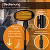 TroniTechnik® Quartz-Heizstrahler mit 3 Stufen, Produktbild-Vorschau 3