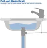 Auralum Wasserhahn Bad mit Zugstange, Produktbild-Vorschau 5