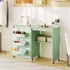 A sewing table with various sewing supplies. Anteprima dell’immagine prodotto