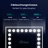Mirlux, miroir Hollywood, 80 x 60 cm, blanc, avec 18 LED, Voir les images du produit 7