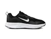 A black Nike sneaker with a white sole and a white Nike swoosh logo is shown against a white background. Produktbild-Vorschau
