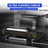 Kabel PCIe 4.0 x16 GPU riser, 16-stykowy, elastyczny, Podgląd zdjęcia produktu 10