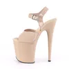 FLAMINGO-808N Damen Sandale von Pleaser, Beige  , EU 37, US Produktbild-Vorschau 6