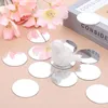 50 runde Acryl-Spiegelaufkleber, 5 cm, selbstklebend, für Wände Náhľad obrázku produktu