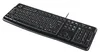 A black Logitech K120 keyboard is shown on a white background. Anteprima dell’immagine prodotto