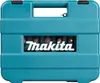 A teal plastic case for a tool set, with the brand name visible through a clear window. Produktbild-Vorschau